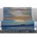 East Urban Home Ocean Sunset by Carol Schiff Fleece Blanket ESHM4396